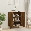 vidaXL Sideboard Smoked Oak 70x34x90 cm Engineered Wood