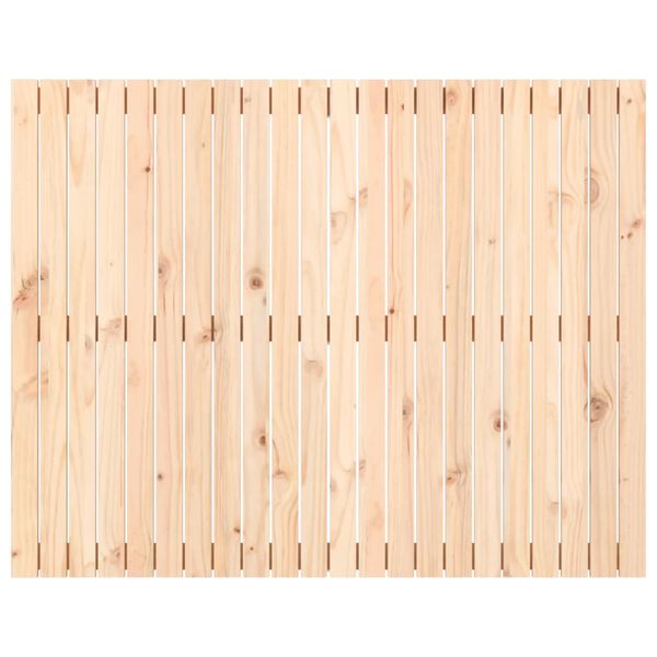 vidaXL Wall Headboard 140x3x110 cm Solid Wood Pine