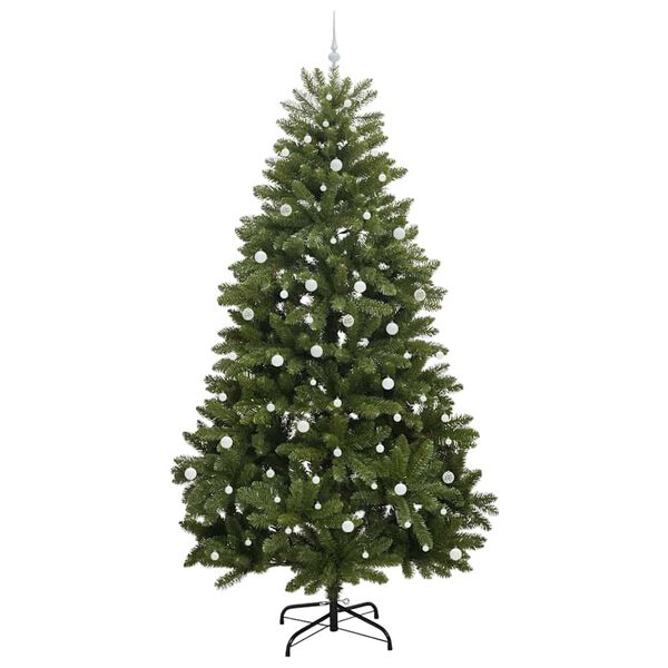 vidaXL Artificial Christmas Tree Green 300 cm PVC and Metal