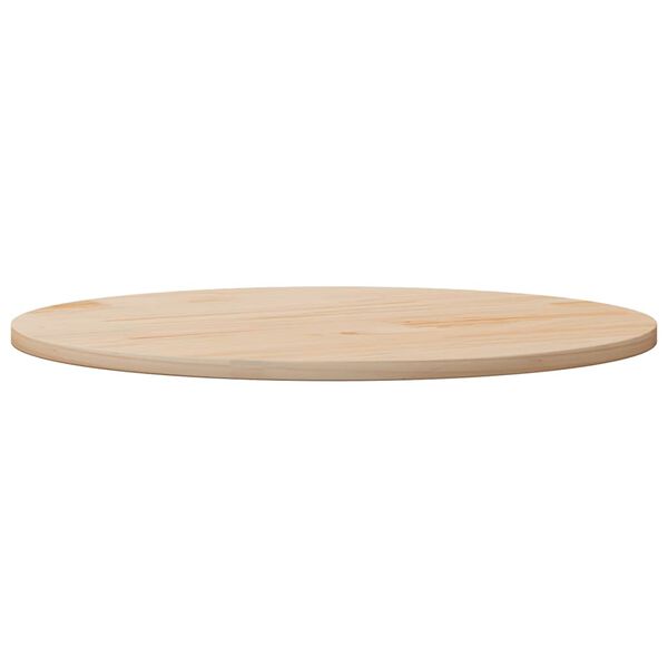 vidaXL Table Top Round Ø90x3 cm Solid Wood Pine