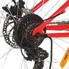 vidaXL Mountain Bike 21 Speed 26 inch Wheel 36 cm Red