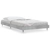 vidaXL Bed Frame without Mattress Concrete Grey 90x200 cm