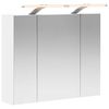 vidaXL Bathroom Mirror Cabinet White 60 x 14.5 x 50 cm Engineered wood