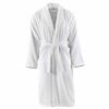 vidaXL Unisex Terry Bathrobe 100% Cotton White XL