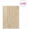 vidaXL Decor Panels 150 pcs Sonoma Oak 15 x 21 x 0.27 cm