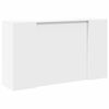 vidaXL Reception Desk White 180x50x103.5 cm Engineered Wood