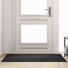vidaXL Doormat Other Black 90 x 150 cm Polypropylene and vinyl