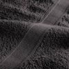 vidaXL Premium Shower Towels "SOLUND" 25 pcs Anthracite 70x140 cm 600 gsm