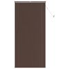 vidaXL Venetian Blind Manual Dark Brown with Pattern 213 x 90 cm PVC