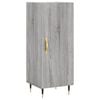 vidaXL Sideboard Grey Sonoma 34,5x34x90 cm Engineered Wood