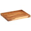 vidaXL Chopping Board 43x32x3.5 cm Solid Wood Acacia
