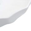vidaXL Wash Basin 46x17 cm Ceramic White