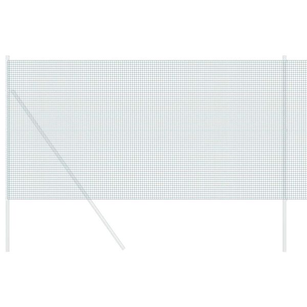 vidaXL Welded Wire Fence Green 1.2 x 50 m Steel