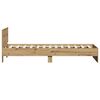 vidaXL Bed Frame Artisan Oak 75 x 190 cm Engineered Wood