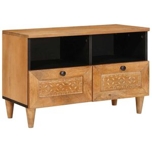 vidaXL TV Units with Shelf Light Brown 70 x 33 x 46 cm Engineered wood