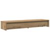 vidaXL Monitor Stand with Drawers Artisian Oak 100x27x15 cm Engineered Wood
