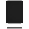 vidaXL Bedside Cabinet Black 40x30x50 cm Engineered Wood