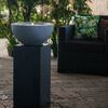 HEISSNER Terrace Fountain Cuboid 39x39x68 cm Black