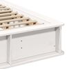 vidaXL Bed Frame White 180 x 200 cm Solid Pine Wood