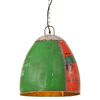 vidaXL Industrial Hanging Lamp 25 W Multicolour Round 42 cm E27