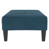 vidaXL Footstool Blue 77x55x31 cm Velvet
