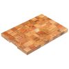 vidaXL Chopping Board 50x34x3.8 cm Solid Acacia Wood