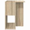 vidaXL End Table Sonoma Oak 35 x 40 x 55 cm Engineered Wood