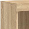 vidaXL Sideboard with LED Lights Sonoma Oak 81x37x100 cm