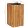vidaXL Garden Raised Bed 33.5x33.5x60 cm Solid Acacia Wood