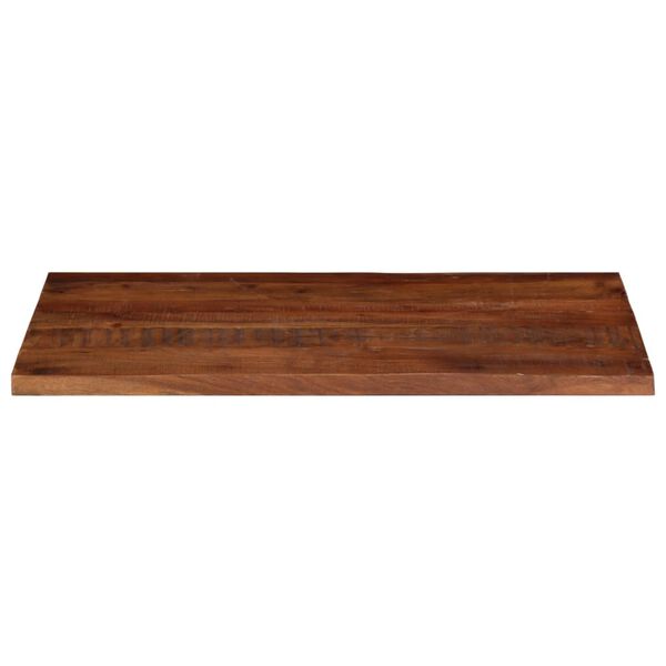 vidaXL Table Top 110x50x2.5 cm Rectangular Solid Wood Reclaimed