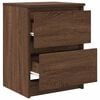 vidaXL TV Cabinet Brown Oak 40x35x54 cm Engineered Wood