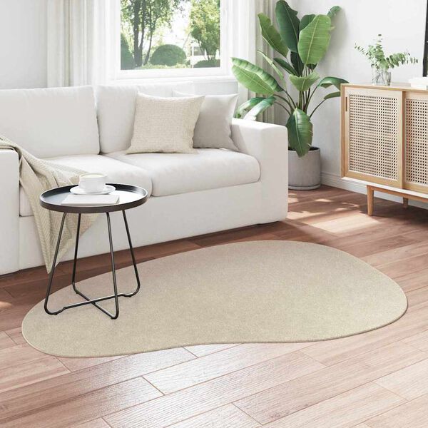 vidaXL Area Rugs HUARTE Beige 120 x 170 cm Polyester