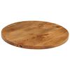 vidaXL Table Top &Oslash; 50x2.5 cm Round Solid Wood Mango