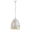 vidaXL Industrial Hanging Lamp 25 W Silver Round 42 cm E27