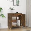 vidaXL Sideboard Smoked Oak 60x35x70 cm Engineered Wood