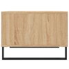 vidaXL Coffee Table Sonoma Oak 60x50x36.5 cm Engineered Wood