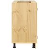 vidaXL Cabinet SKI Honey Brown 80 x 46 x 81.5 cm Solid Pine Wood