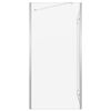 vidaXL Bath Enclosure 120x69x130 cm Tempered Glass Transparent
