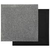 vidaXL Carpet 20 pcs Grey 50 x 50 cm 100% Polypropylene