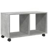 vidaXL&nbsp;Rolling&nbsp;Cabinet&nbsp;Concrete Grey 72x33x42.5 cm Engineered Wood