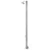 vidaXL Garden Shower 215 cm Stainless Steel