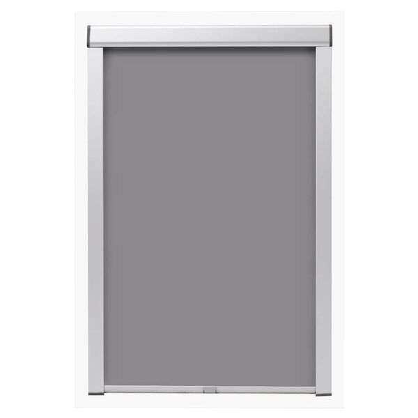 vidaXL Blackout Roller Blinds Grey S06/606
