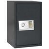 vidaXL Digital Safe with Lock Dark grey 40 x 35 x 60 cm Steel
