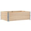 vidaXL Garden Planter 120x80 cm Solid Wood Pine