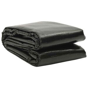 vidaXL Pool Cover | Black | Polyethylene | 260 x 160 cm | Waterproof materials