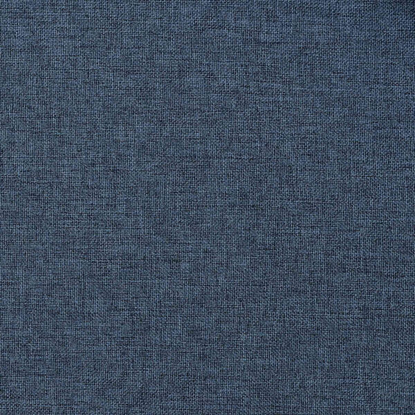 vidaXL Linen-Look Blackout Curtains with Grommets 2 pcs Blue 140x245cm