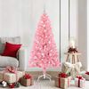 vidaXL Christmas Tree with 150 LEDs with Stand Pink 150 cm PVC