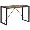 vidaXL Dining Table 120x55x76 cm Solid Wood Reclaimed