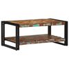 vidaXL Coffee Table Multicolour 90x50x38 cm Solid Wood Reclaimed
