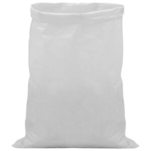 vidaXL Woven Sacks 100 pcs White 30 x 45 cm PP